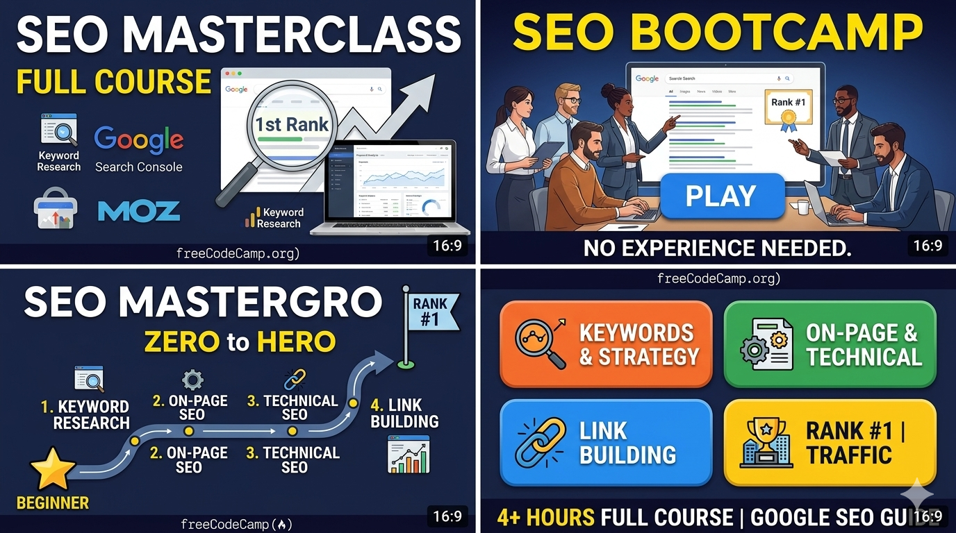 Search Engine Optimization (SEO) Masterclass